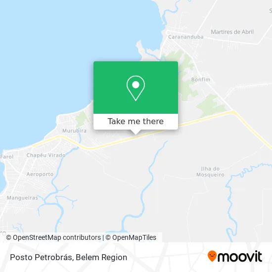 Posto Petrobrás map