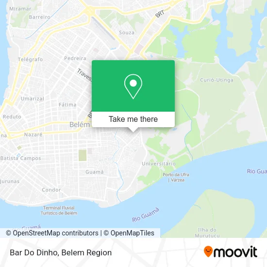 Bar Do Dinho map