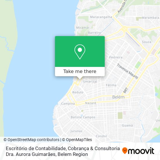 Escritório de Contabilidade, Cobrança & Consultoria Dra. Aurora Guimarães map