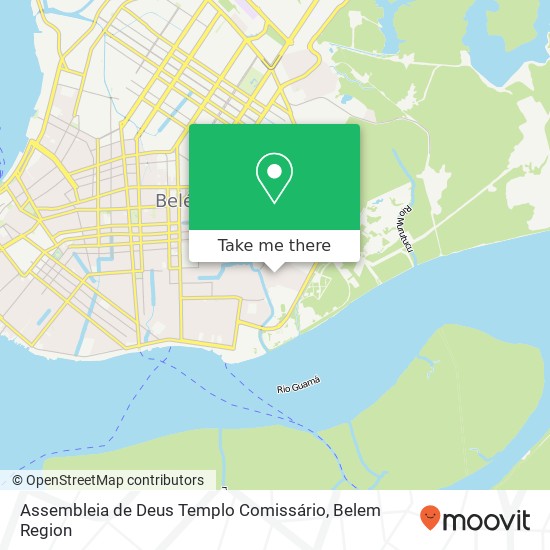 Assembleia de Deus Templo Comissário map