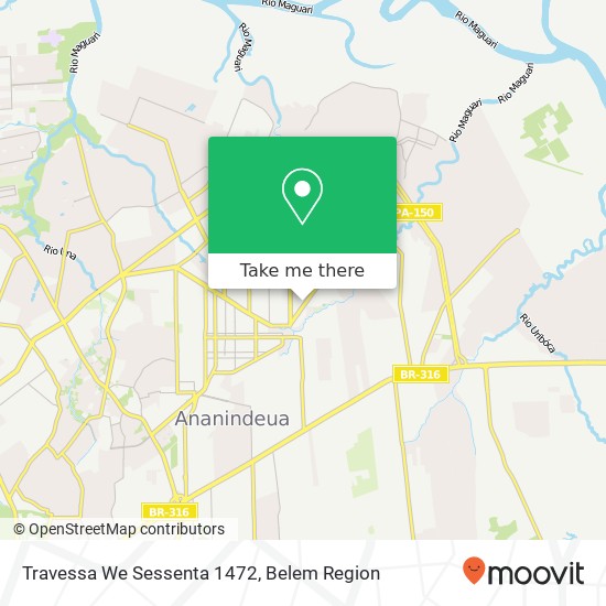 Travessa We Sessenta 1472 map