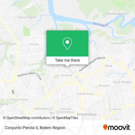Conjunto Perola II map