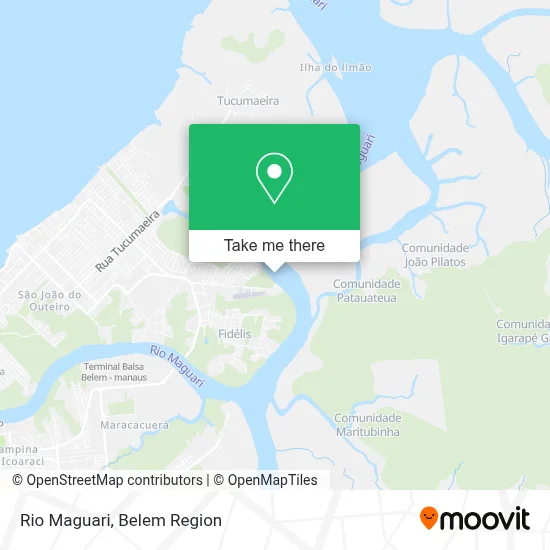 Rio Maguari map