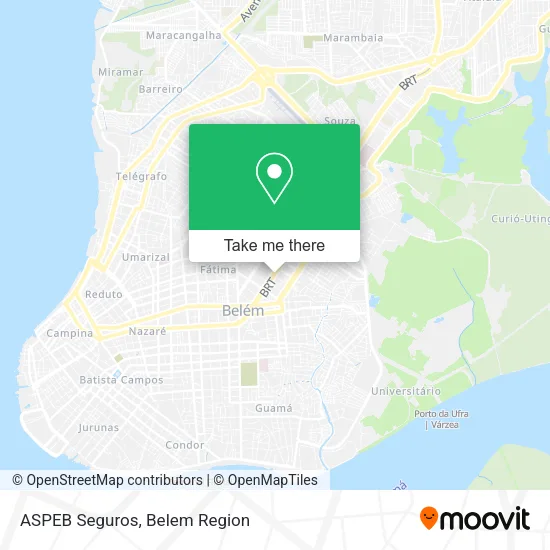 ASPEB Seguros map