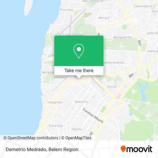Demetrio Medrado map