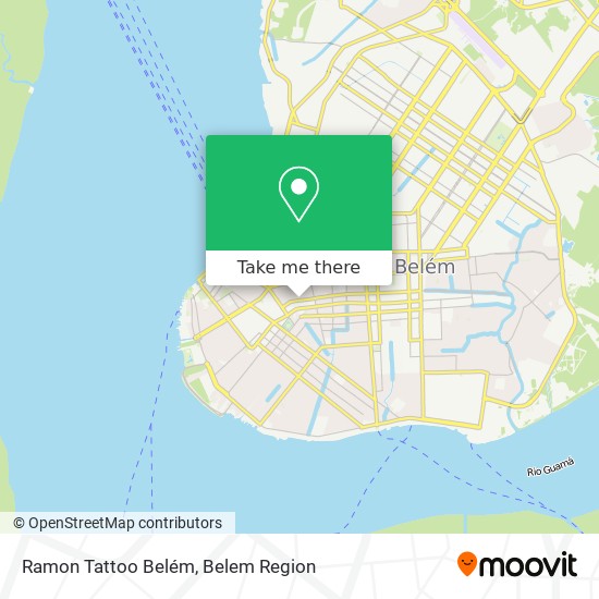 Ramon Tattoo Belém map