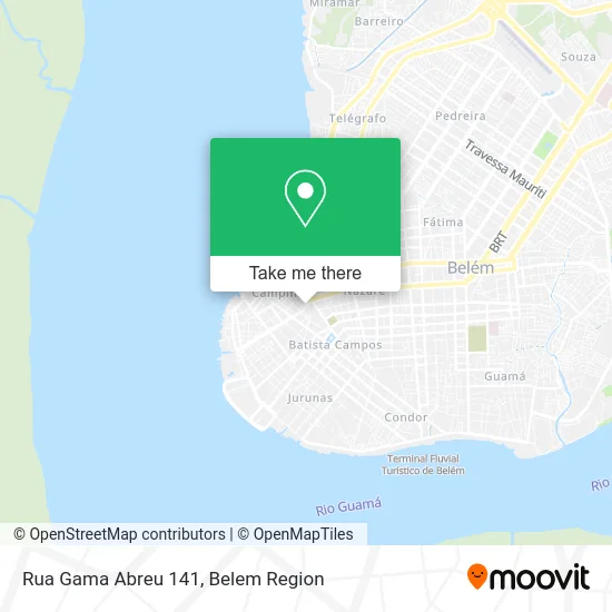 Rua Gama Abreu 141 map