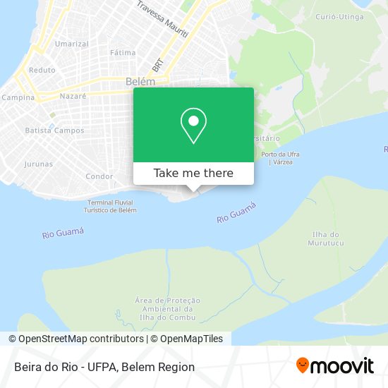 Mapa Beira do Rio - UFPA