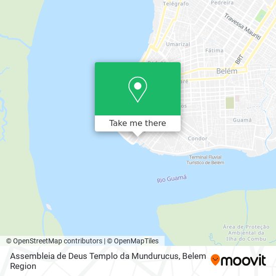 Assembleia de Deus Templo da Mundurucus map
