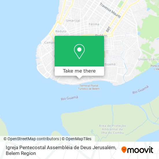 Igreja Pentecostal Assembléia de Deus Jerusalém map