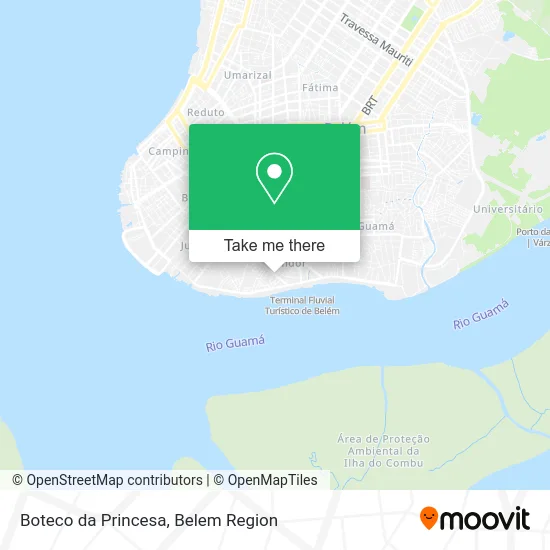 Boteco da Princesa map