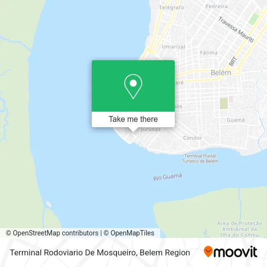 Terminal Rodoviario De Mosqueiro map