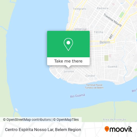 Centro Espírita Nosso Lar map
