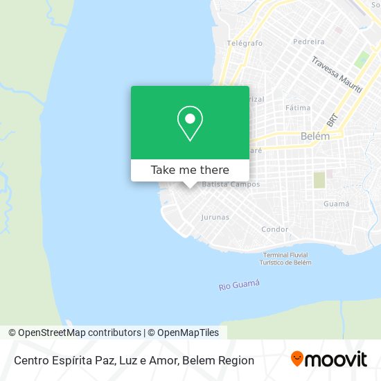 Centro Espírita Paz, Luz e Amor map