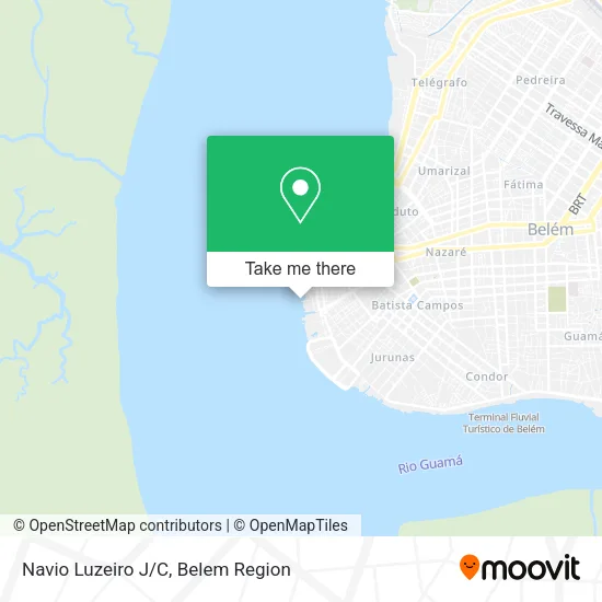 Navio Luzeiro J/C map