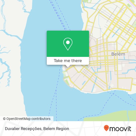 Duvalier Recepções map
