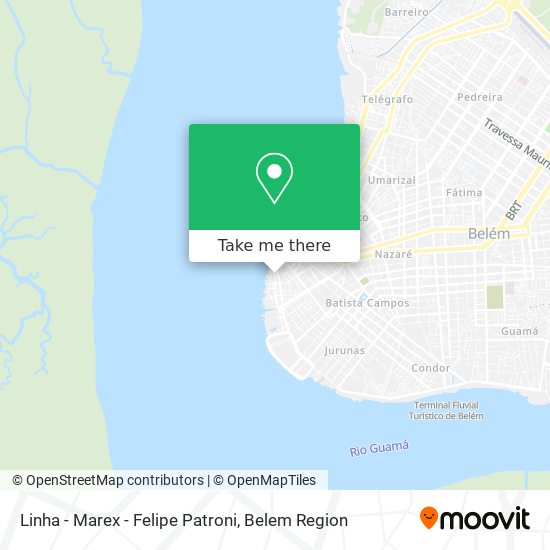 Linha - Marex - Felipe Patroni map