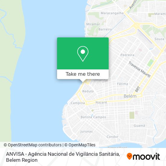 ANVISA - Agência Nacional de Vigilância Sanitária map
