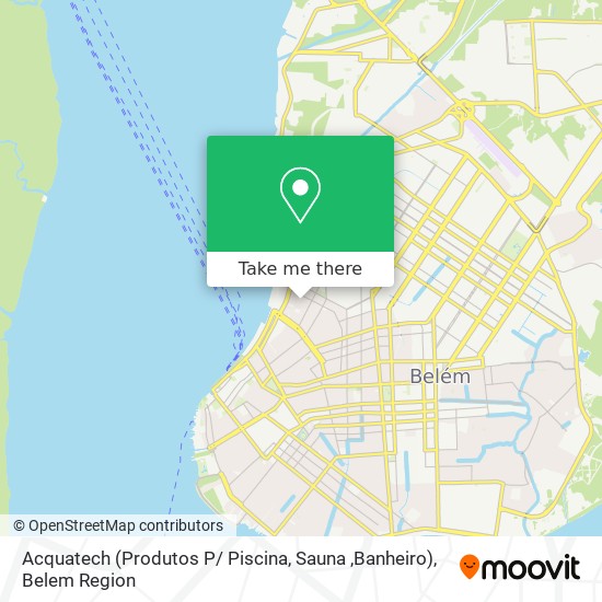 Acquatech (Produtos P/ Piscina, Sauna ,Banheiro) map