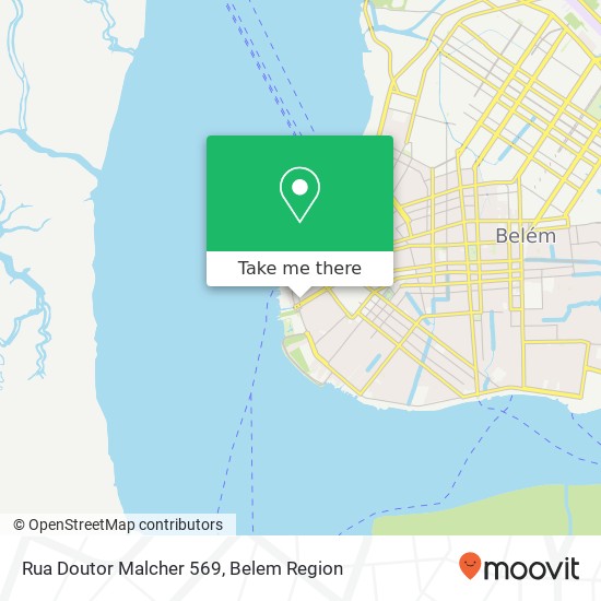Mapa Rua Doutor Malcher 569