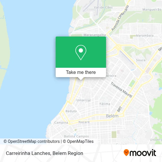Carreirinha Lanches map