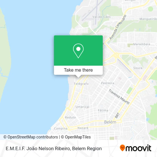E.M.E.I.F. João Nelson Ribeiro map