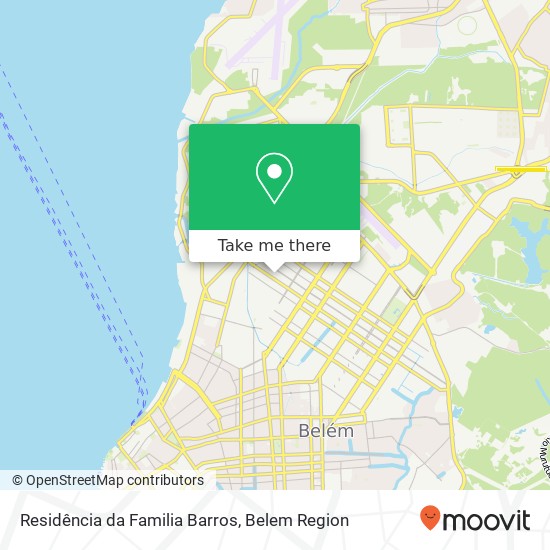 Mapa Residência da Familia Barros