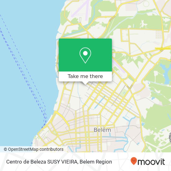 Centro de Beleza SUSY VIEIRA map