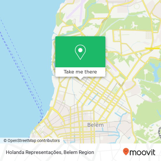 Mapa Holanda Representações