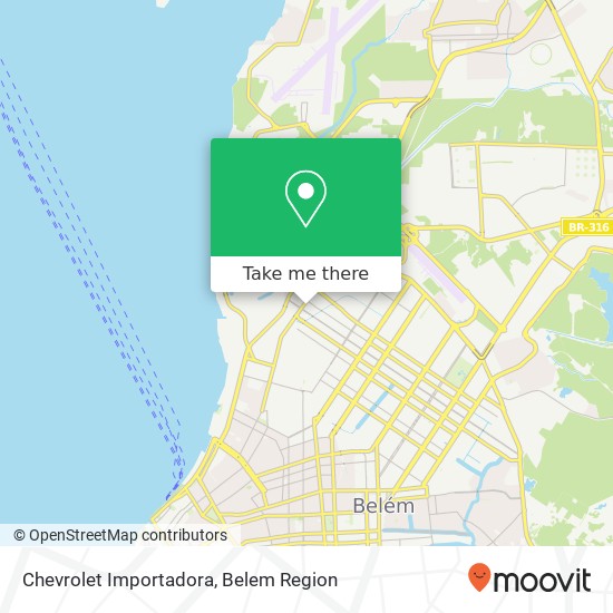 Chevrolet Importadora map