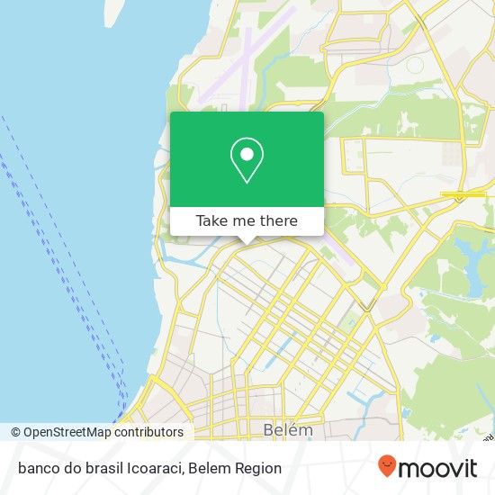 banco do brasil Icoaraci map