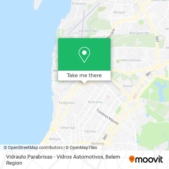 Vidrauto Parabrisas - Vidros Automotivos map