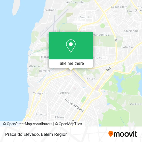 Praça do Elevado map
