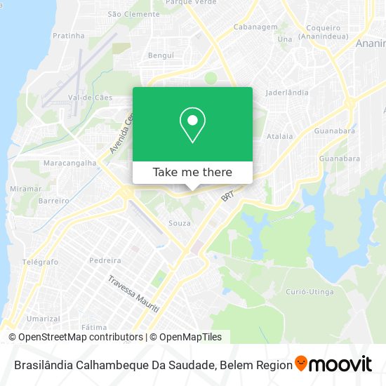 Brasilândia Calhambeque Da Saudade map