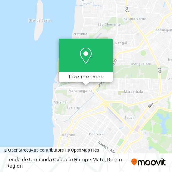 Tenda de Umbanda Caboclo Rompe Mato map