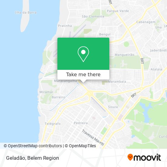 Geladão map