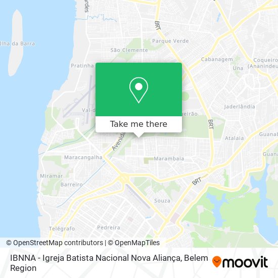 IBNNA - Igreja Batista Nacional Nova Aliança map