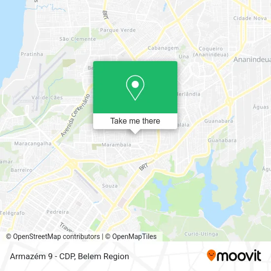 Armazém 9 - CDP map