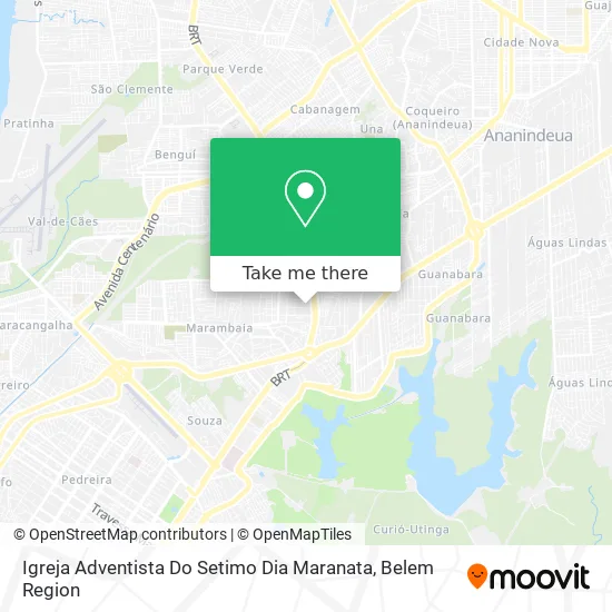 Igreja Adventista Do Setimo Dia Maranata map