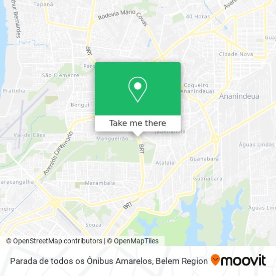 Parada de todos os Ônibus Amarelos map