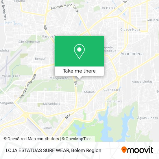 LOJA ESTÁTUAS SURF WEAR map