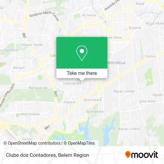 Clube dos Contadores map