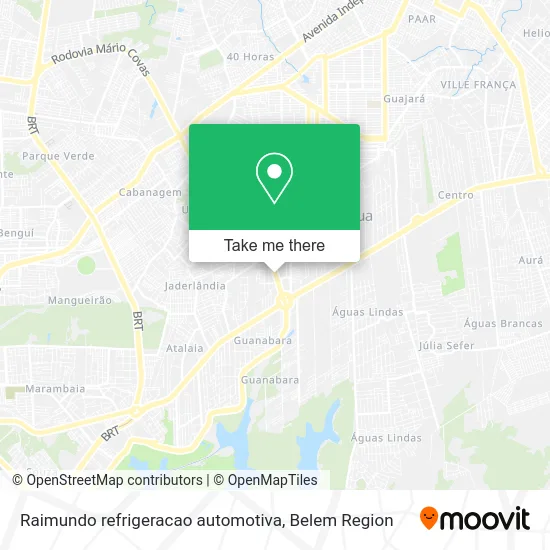 Raimundo refrigeracao automotiva map