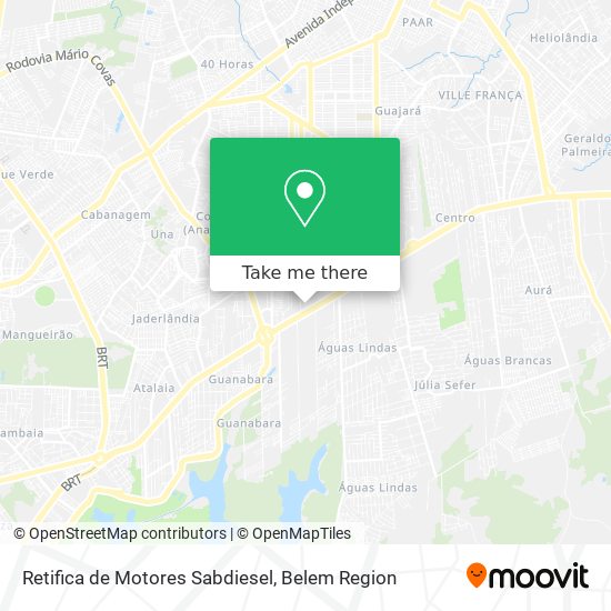 Retifica de Motores Sabdiesel map