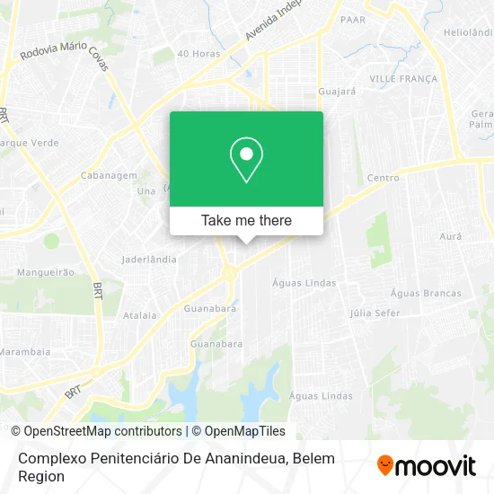 Complexo Penitenciário De Ananindeua map