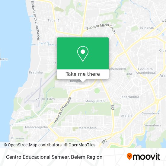 Centro Educacional Semear map