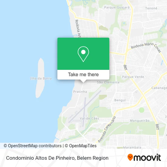 Condominio Altos De Pinheiro map