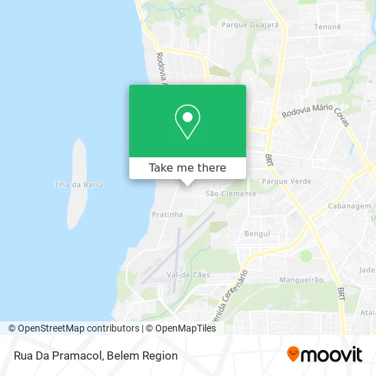 Rua Da Pramacol map