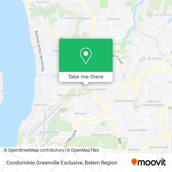 Condominio Greenville Exclusive map