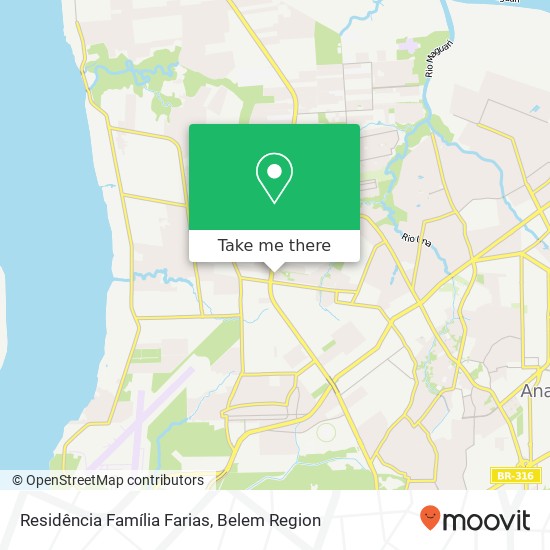 Residência Família Farias map